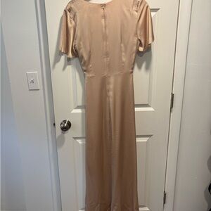 Show Me Your MuMu Tan Maxi Dress